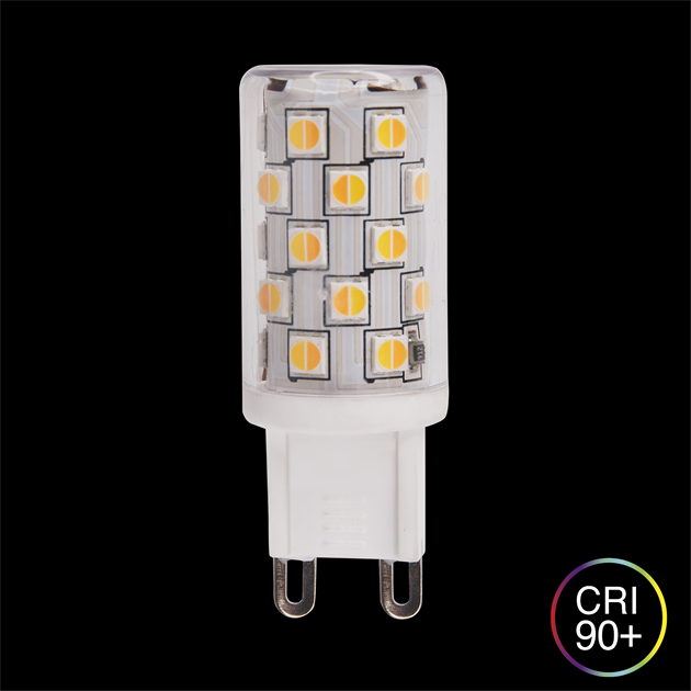 LED G9 4W 2200-3000K dim to warm